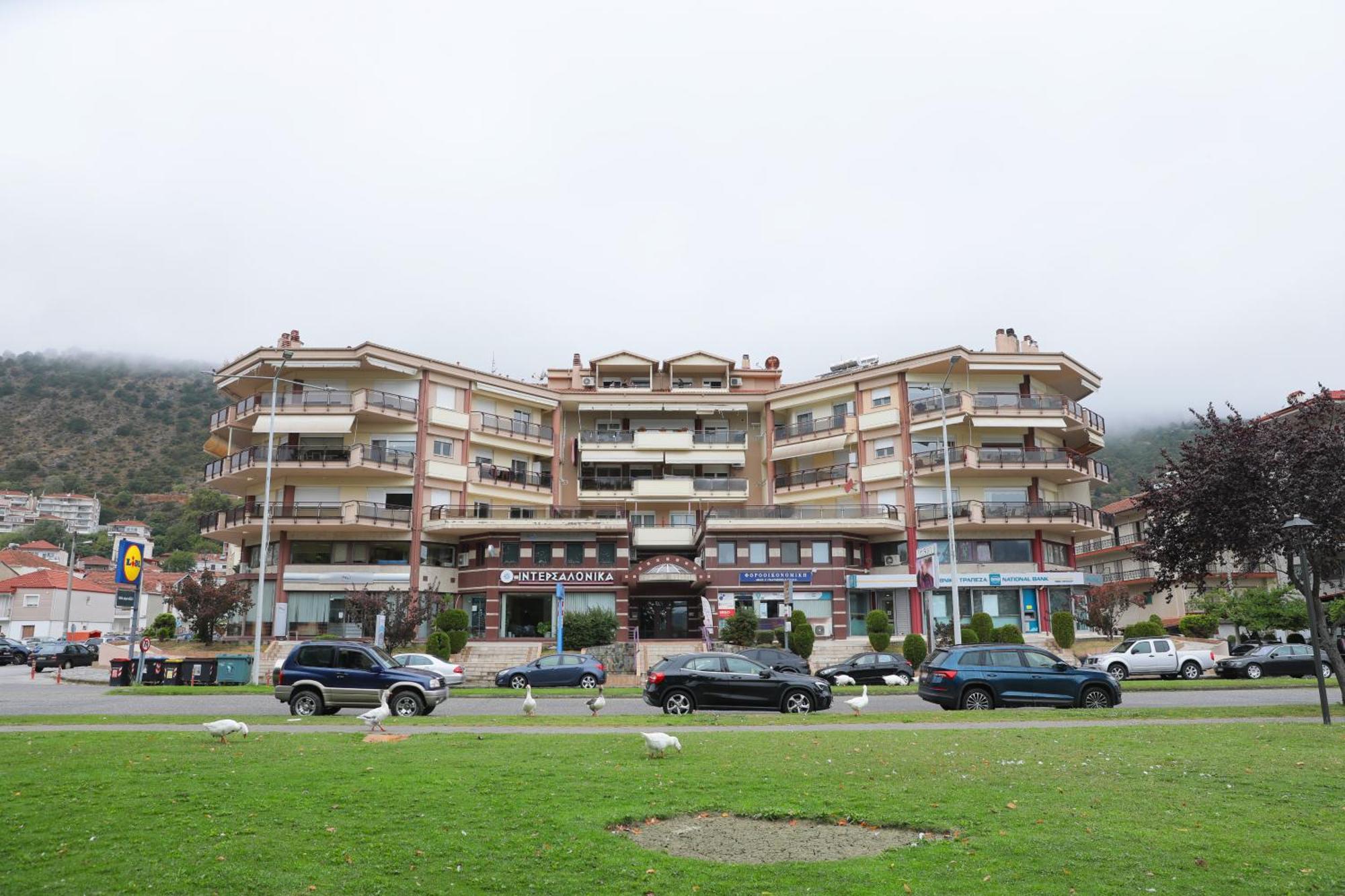 Swan Lake Front Apartment Kastoria Bagian luar foto