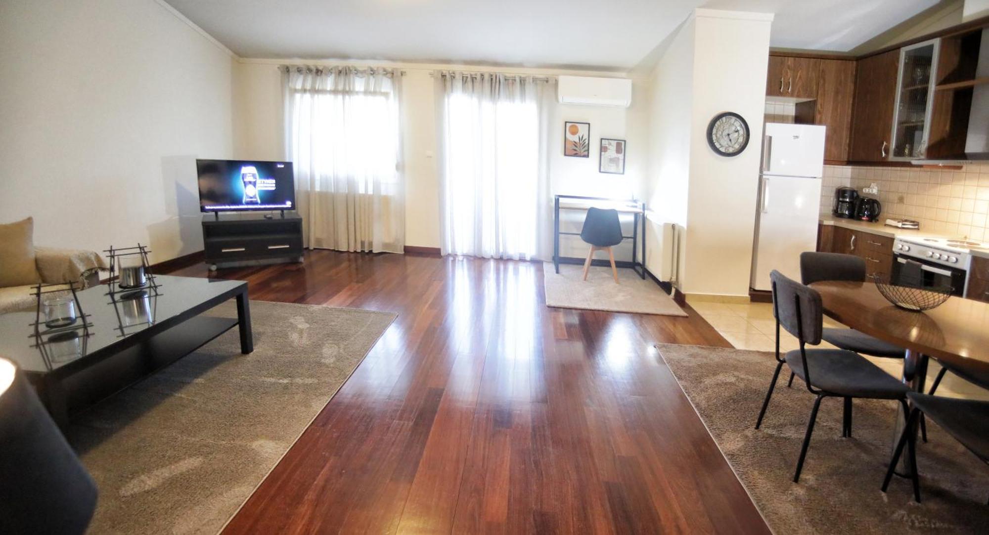 Swan Lake Front Apartment Kastoria Bagian luar foto