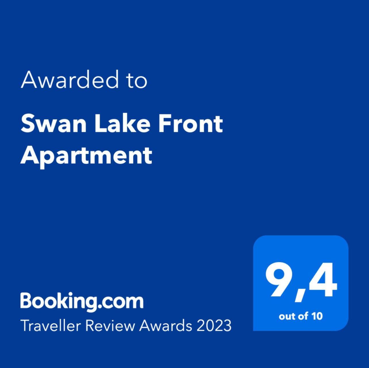 Swan Lake Front Apartment Kastoria Bagian luar foto